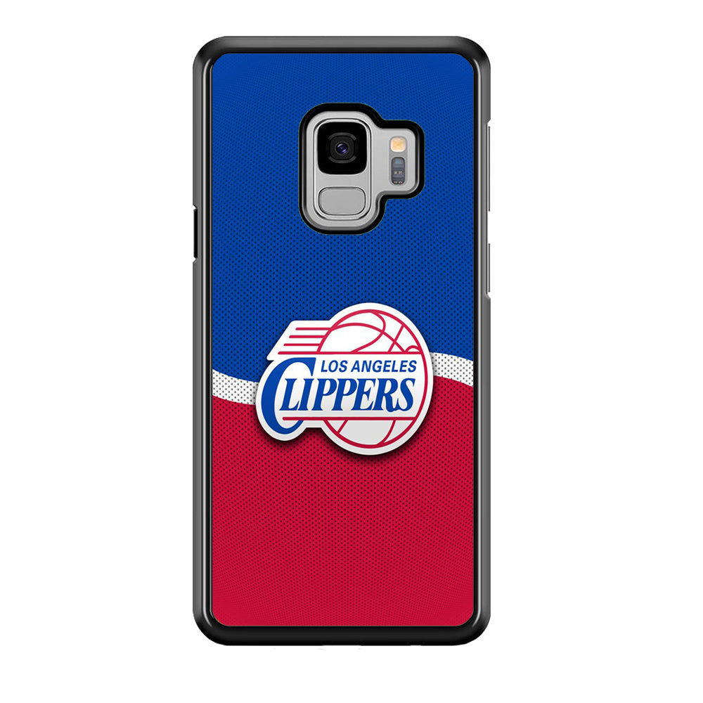 NBA Los Angeles Clippers Basketball 002 Samsung Galaxy S9 Case-Phone Case-Rubber Black (2D Case)-Altracase