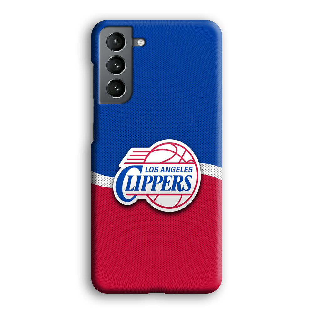 NBA Los Angeles Clippers Basketball 002 Samsung Galaxy S22 Plus Case-Phone Case-Rubber Black (2D Case)-Altracase