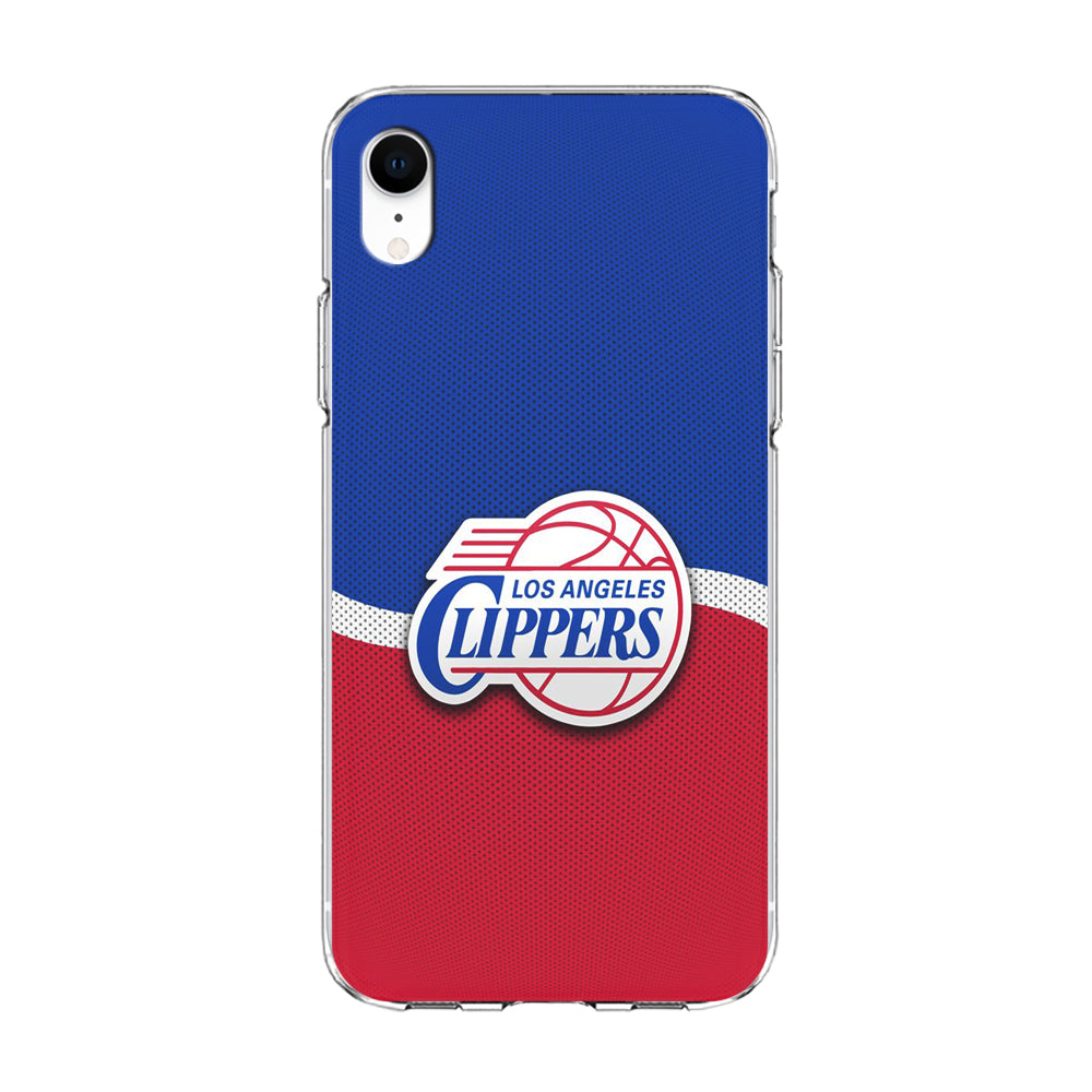 NBA Los Angeles Clippers Basketball 002 iPhone XR Case-Phone Case-Clear Soft Case-Altracase