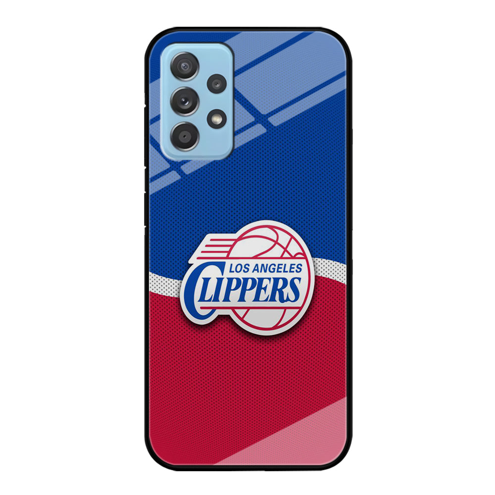 NBA Los Angeles Clippers Basketball 002 Samsung Galaxy A72 Case-Phone Case-Tempered Glass Case-Altracase
