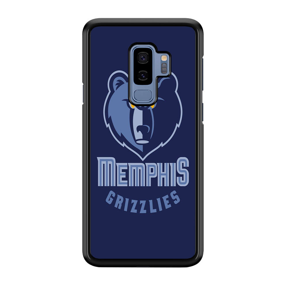 NBA Memphis Grizzlies Basketball 001 Samsung Galaxy S9 Plus Case-Phone Case-Rubber Black (2D Case)-Altracase