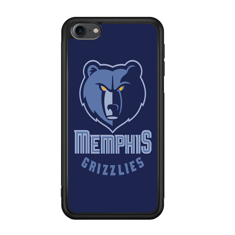 NBA Memphis Grizzlies Basketball 001 iPod Touch 6 Case-Phone Case-Rubber White (2D Case)-Altracase