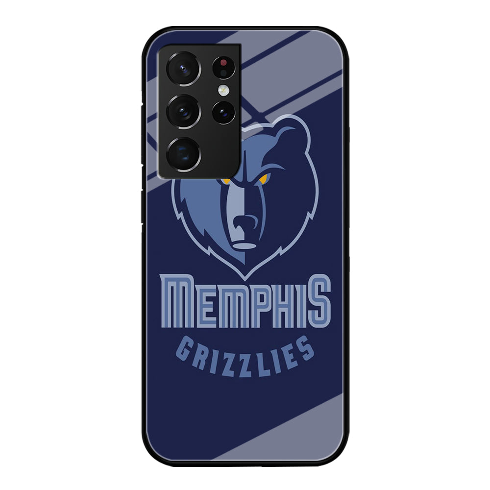 NBA Memphis Grizzlies Basketball 001 Samsung Galaxy S21 Ultra Case-Phone Case-Tempered Glass Case-Altracase