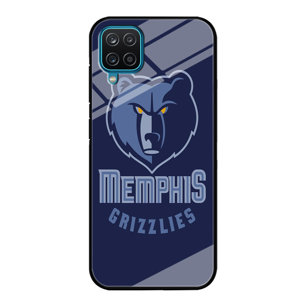 NBA Memphis Grizzlies Basketball 001 Samsung Galaxy A12 Case-Phone Case-Tempered Glass Case-Altracase