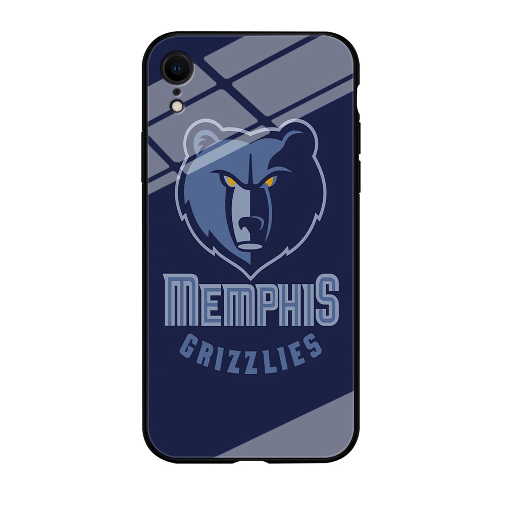 NBA Memphis Grizzlies Basketball 001 iPhone XR Case-Phone Case-Tempered Glass Case-Altracase