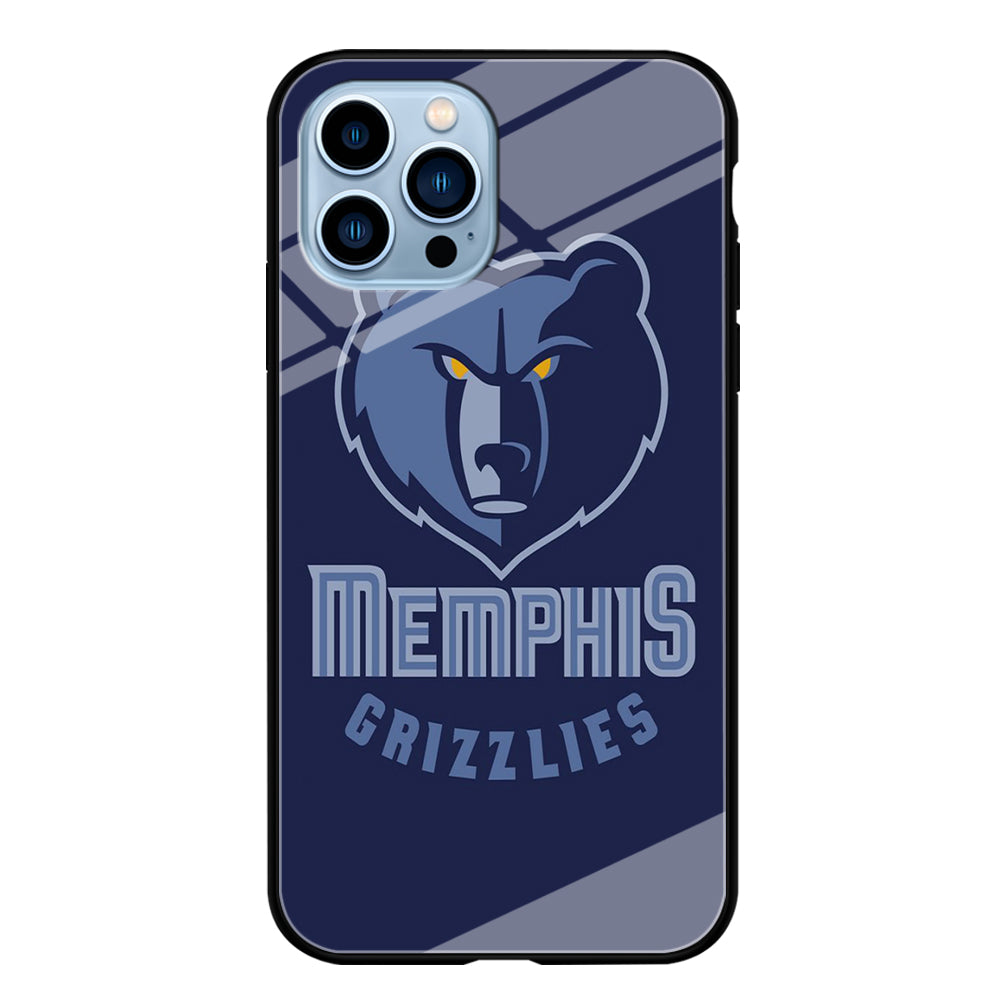 NBA Memphis Grizzlies Basketball 001 iPhone 15 Pro Max Case-Phone Case-Tempered Glass Case-Altracase