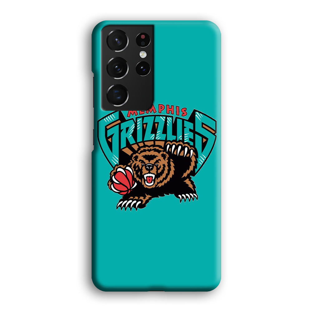 NBA Memphis Grizzlies Basketball 002 Samsung Galaxy S21 Ultra Case-Phone Case-3D Case-Altracase