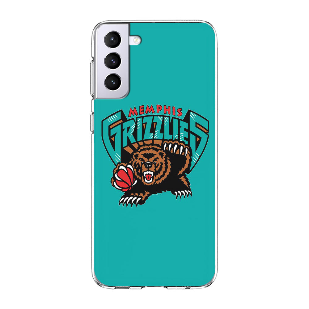NBA Memphis Grizzlies Basketball 002 Samsung Galaxy S22 Case-Phone Case-Clear Soft Case-Altracase