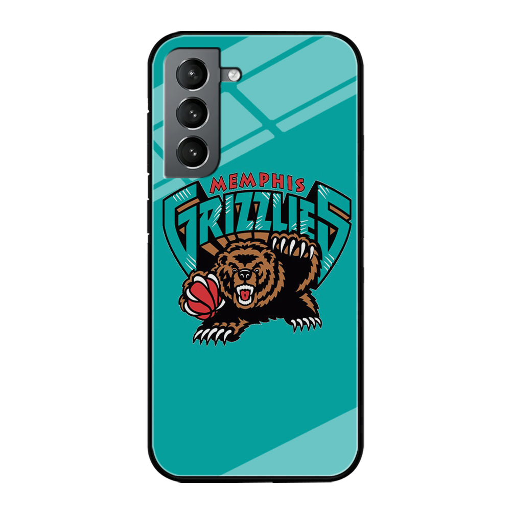 NBA Memphis Grizzlies Basketball 002 Samsung Galaxy S22 Case-Phone Case-Tempered Glass Case-Altracase