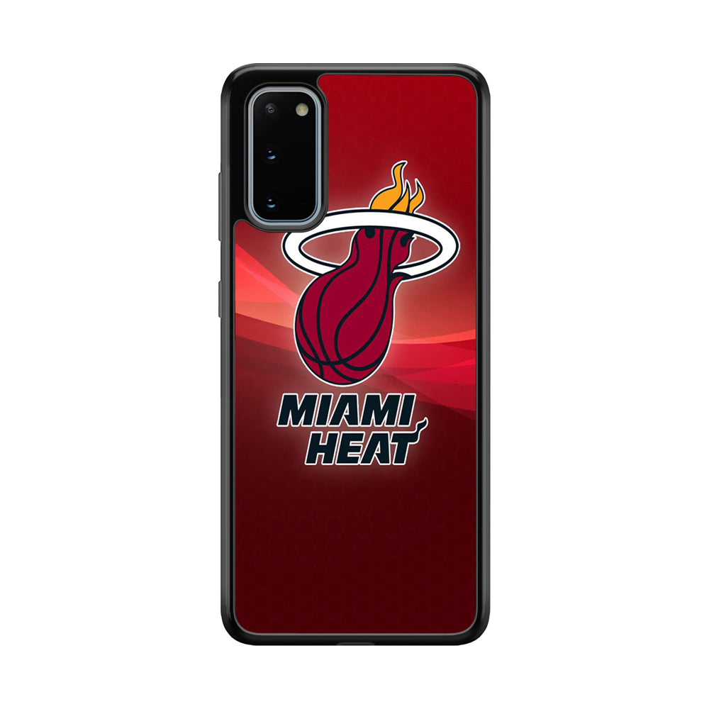 NBA Miami Heat Basketball 001 Samsung Galaxy S20 Case-Phone Case-Tempered Glass Case-Altracase
