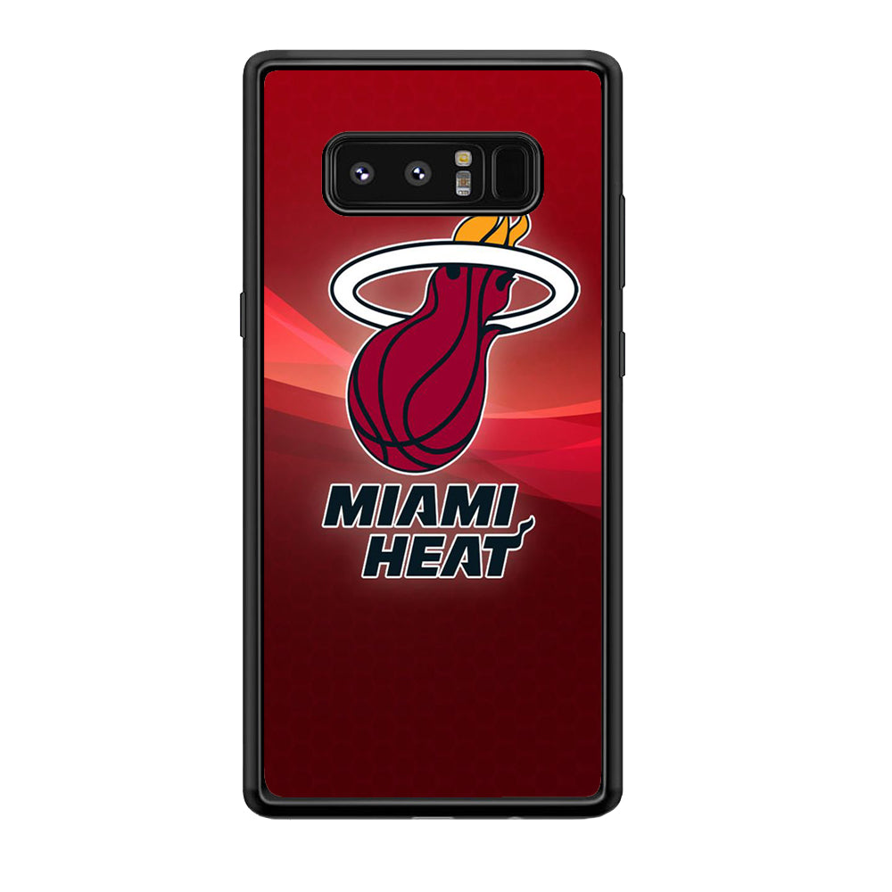 NBA Miami Heat Basketball 001 Samsung Galaxy Note 8 Case-Phone Case-Tempered Glass Case-Altracase