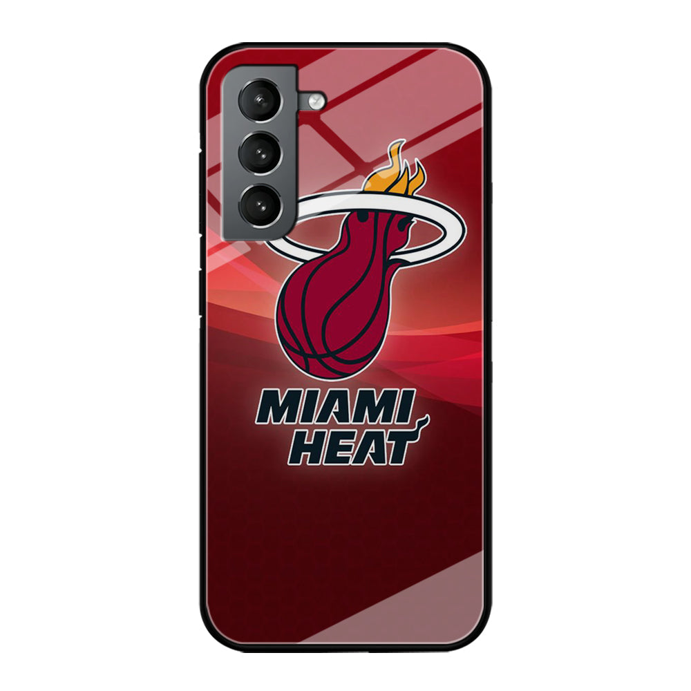 NBA Miami Heat Basketball 001 Samsung Galaxy S22 Plus Case-Phone Case-Tempered Glass Case-Altracase
