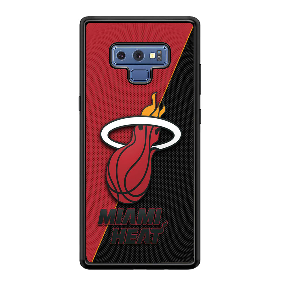 NBA Miami Heat Basketball 002 Samsung Galaxy Note 9 Case-Phone Case-Tempered Glass Case-Altracase