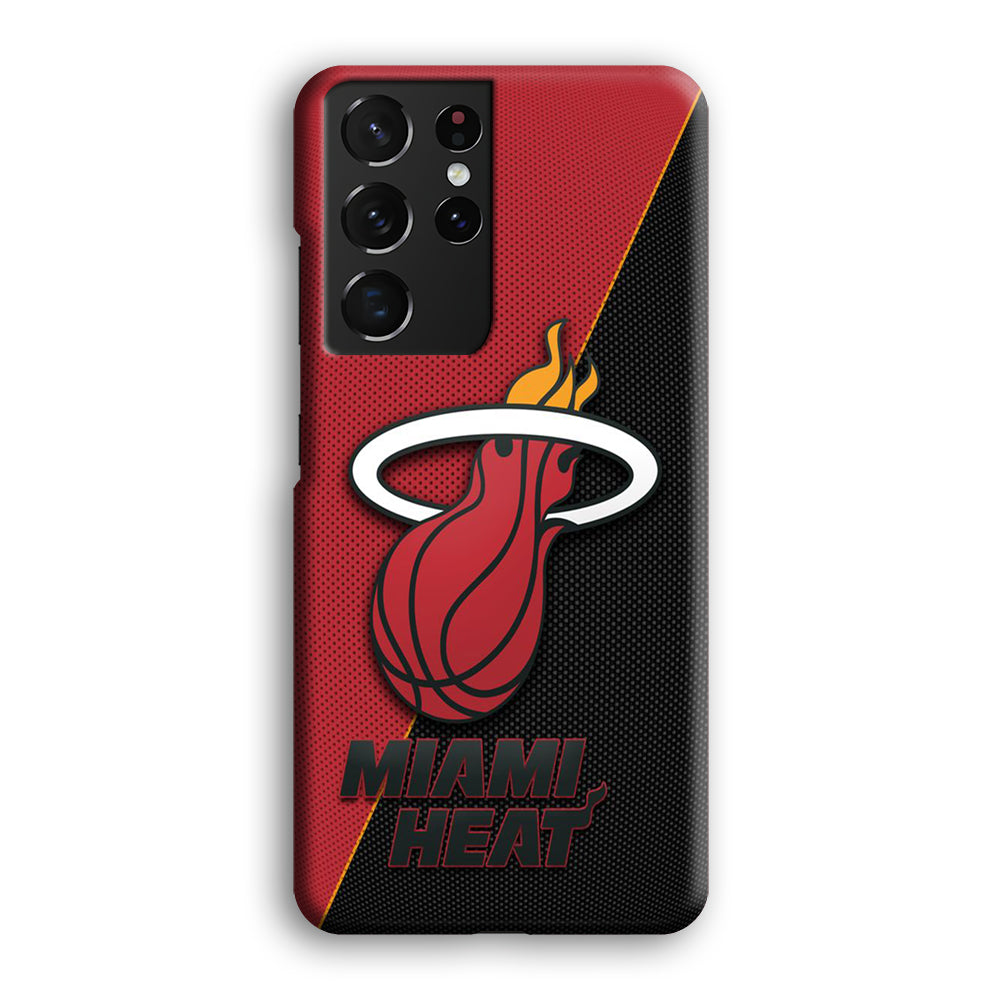 NBA Miami Heat Basketball 002 Samsung Galaxy S23 Ultra Case-Phone Case-3D Case-Altracase
