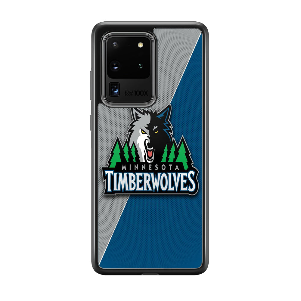 NBA Minnesota Timberwolves Basketball 001 Samsung Galaxy S20 Ultra Case-Phone Case-Tempered Glass Case-Altracase