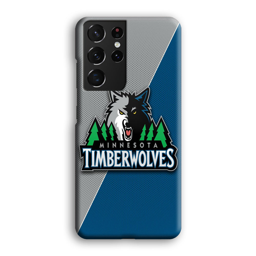 NBA Minnesota Timberwolves Basketball 001 Samsung Galaxy S21 Ultra Case-Phone Case-3D Case-Altracase