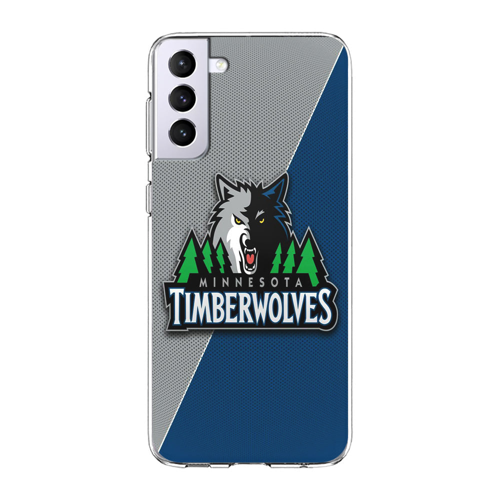 NBA Minnesota Timberwolves Basketball 001 Samsung Galaxy S24 Case-Phone Case-Clear Soft Case-Altracase