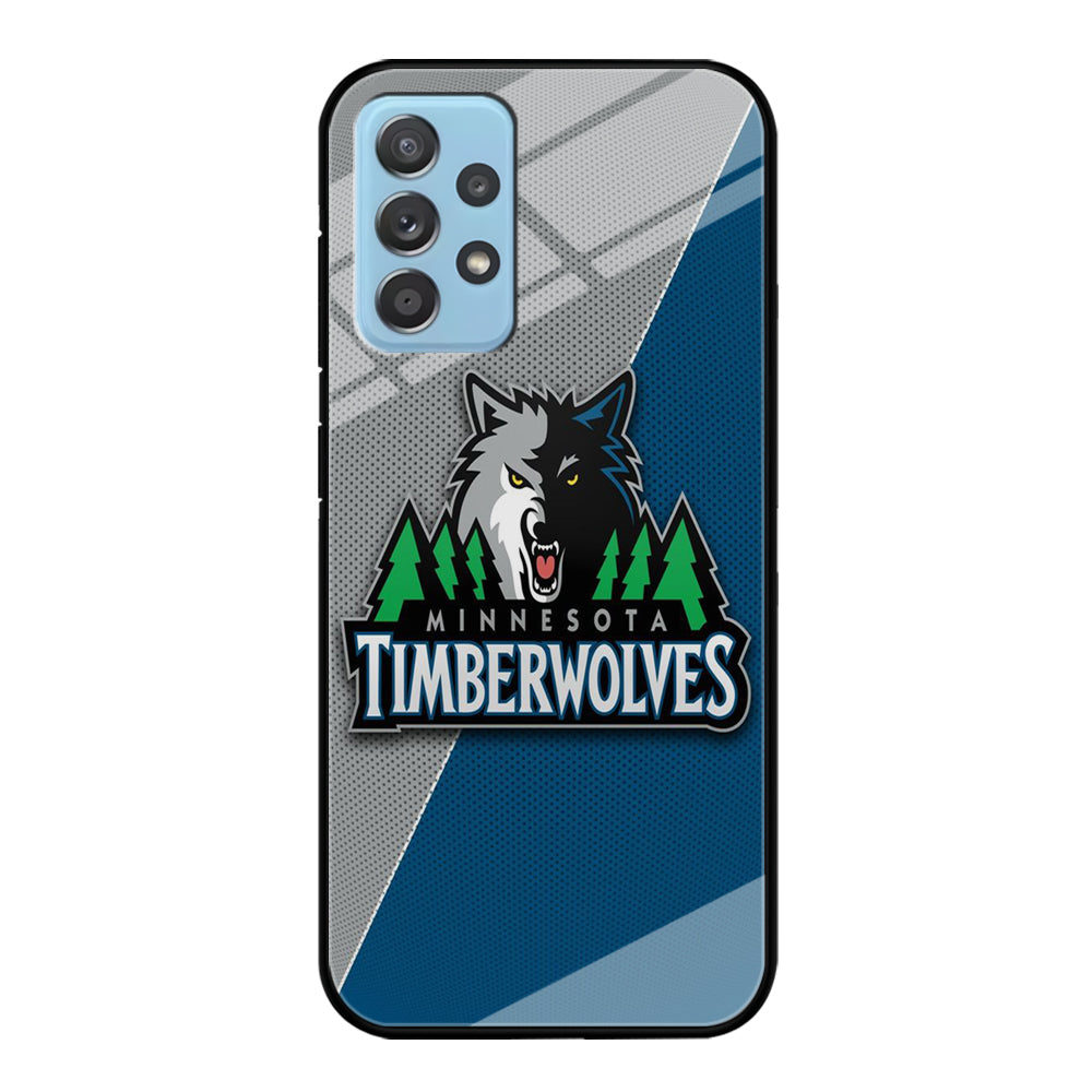 NBA Minnesota Timberwolves Basketball 001 Samsung Galaxy A52 Case-Phone Case-Tempered Glass Case-Altracase