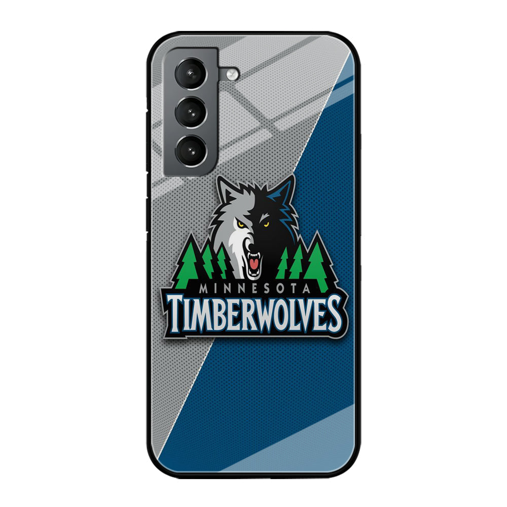 NBA Minnesota Timberwolves Basketball 001 Samsung Galaxy S24 Case-Phone Case-Tempered Glass Case-Altracase