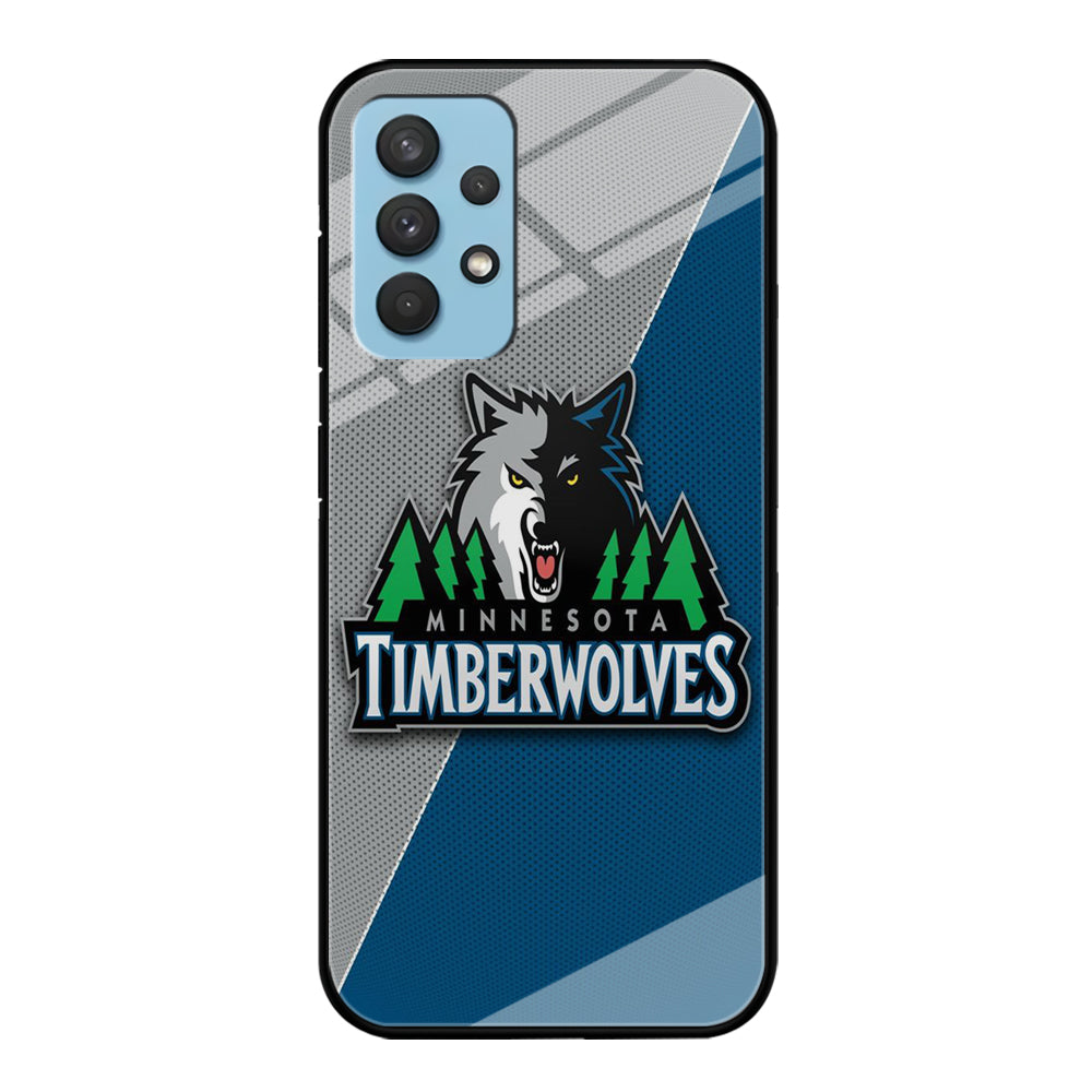 NBA Minnesota Timberwolves Basketball 001 Samsung Galaxy A32 Case-Phone Case-Tempered Glass Case-Altracase