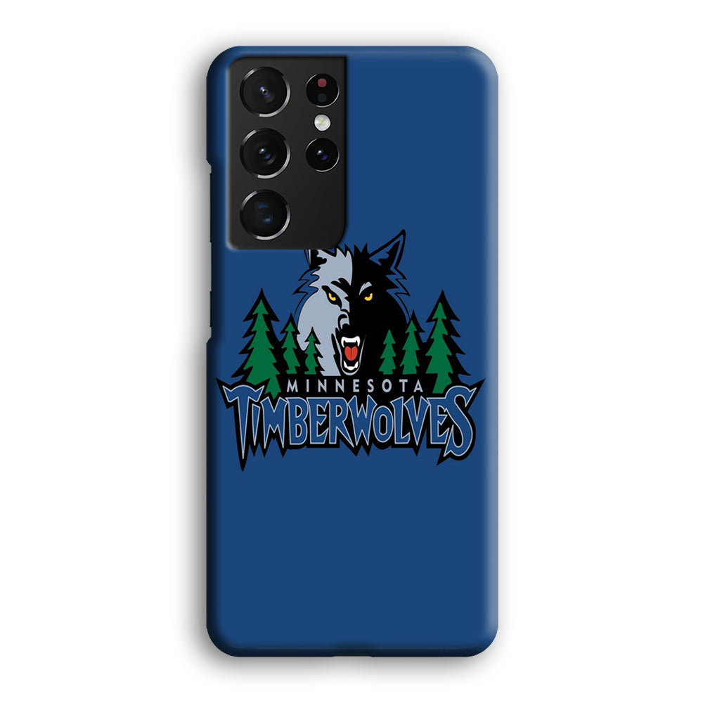 NBA Minnesota Timberwolves Basketball 002 Samsung Galaxy S21 Ultra Case-Phone Case-3D Case-Altracase
