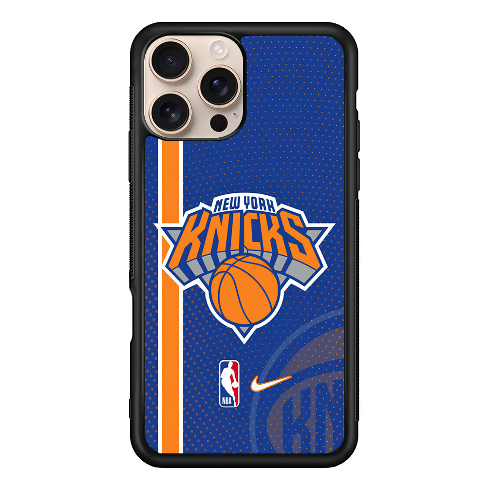 NBA New York Knicks Blue Nike iPhone 16 Pro Case - Altracase