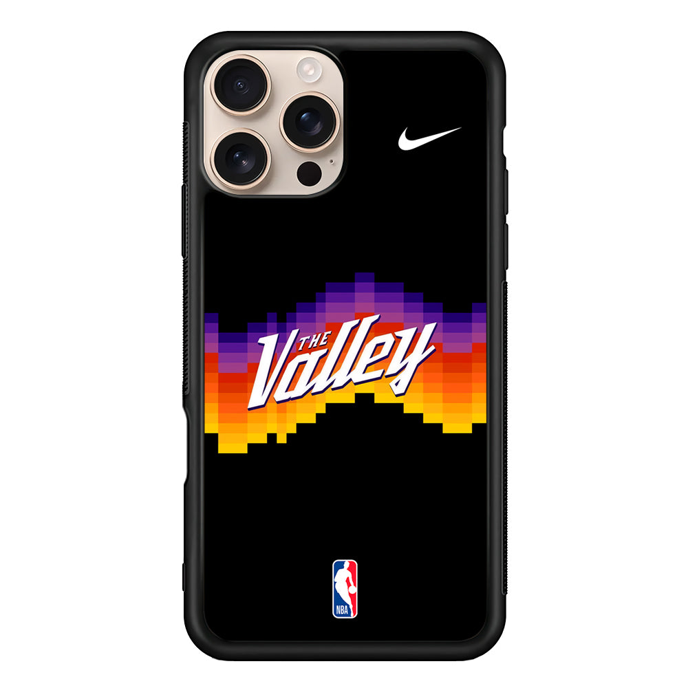 NBA Phoenix Suns Black Nike iPhone 16 Pro Max Case - Altracase