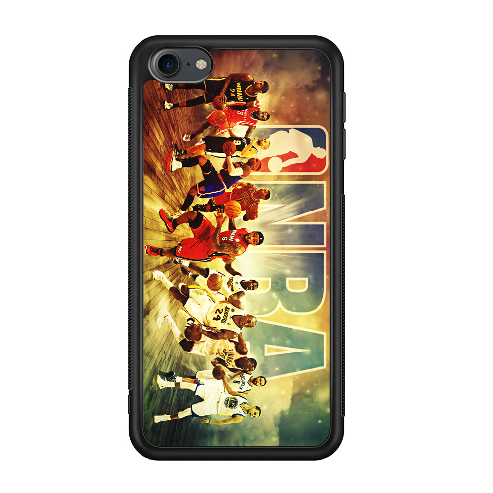 NBA Players Stars iPod Touch 6 Case-Phone Case-Rubber Black (2D Case)-Altracase