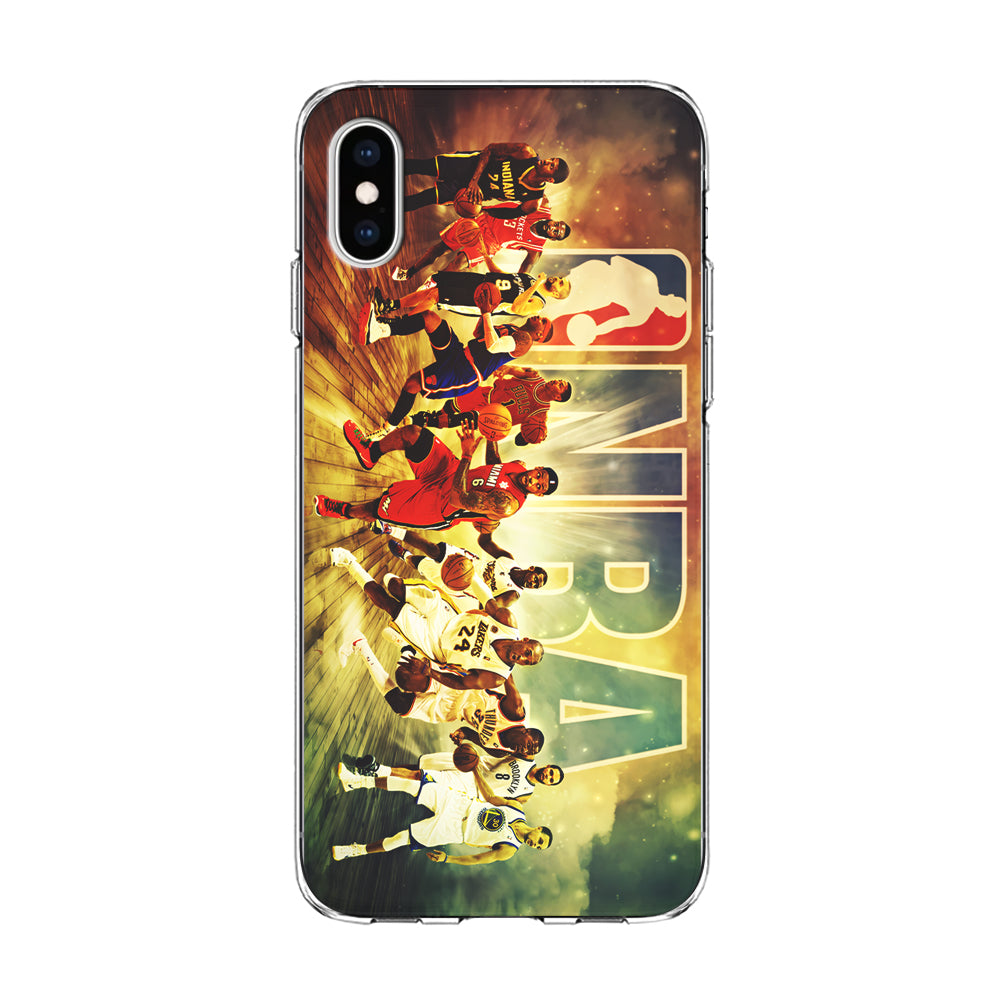 NBA Players Stars iPhone Xs Case-Phone Case-Clear Soft Case-Altracase