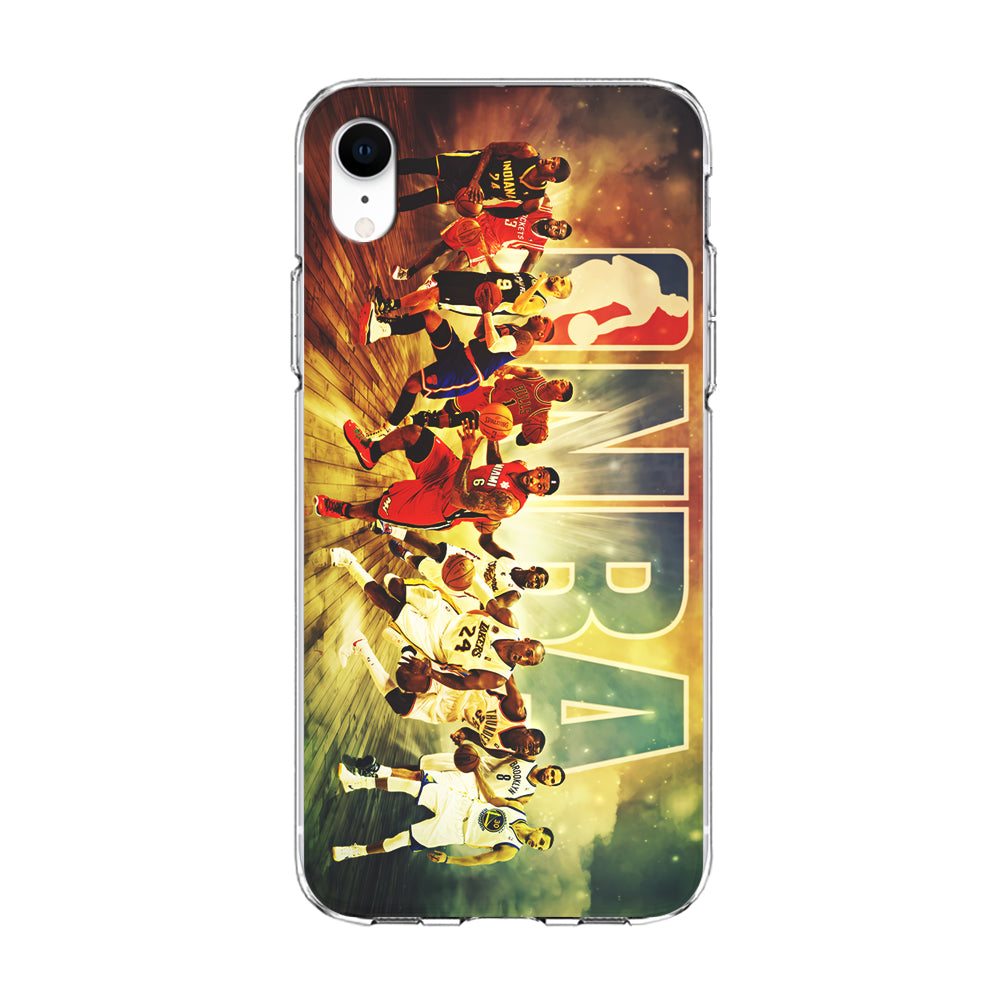 NBA Players Stars iPhone XR Case-Phone Case-Clear Soft Case-Altracase