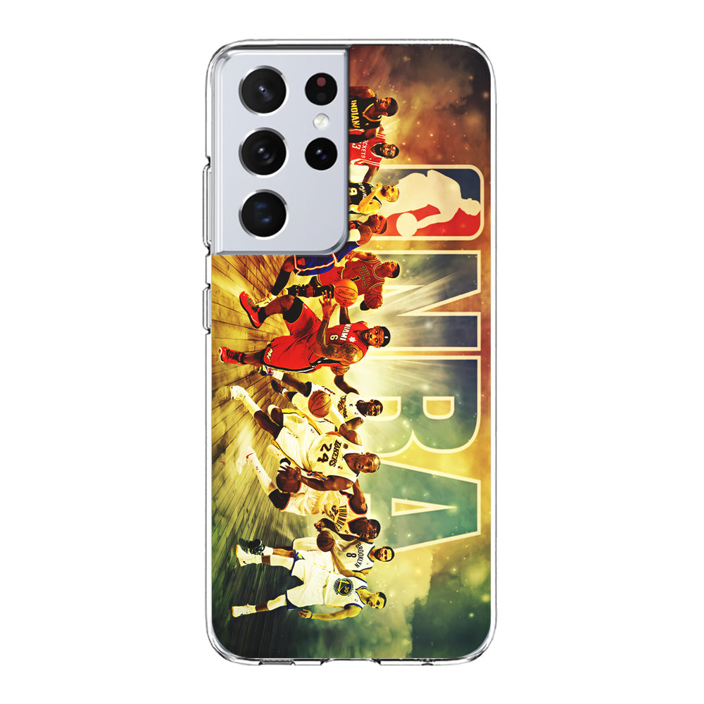 NBA Players Stars Samsung Galaxy S21 Ultra Case-Phone Case-Clear Soft Case-Altracase