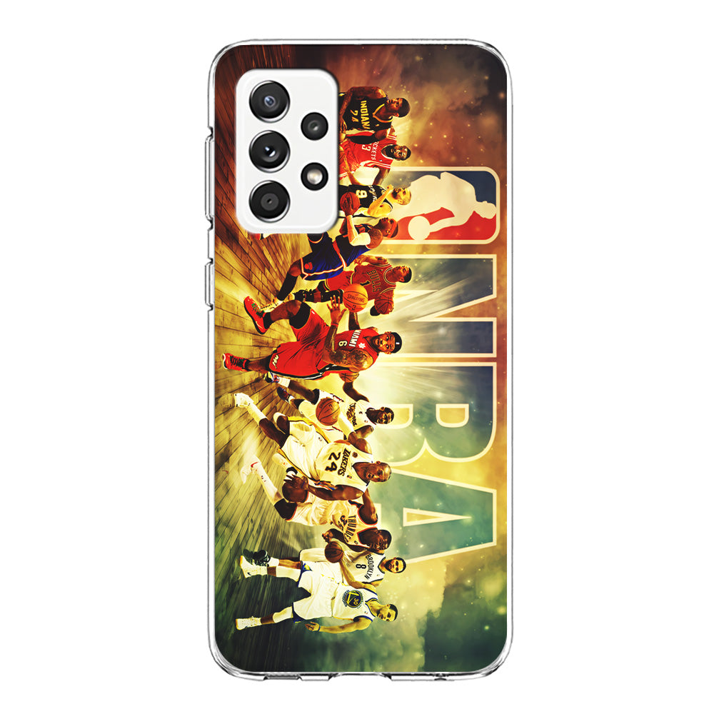 NBA Players Stars Samsung Galaxy A72 Case-Phone Case-Clear Soft Case-Altracase