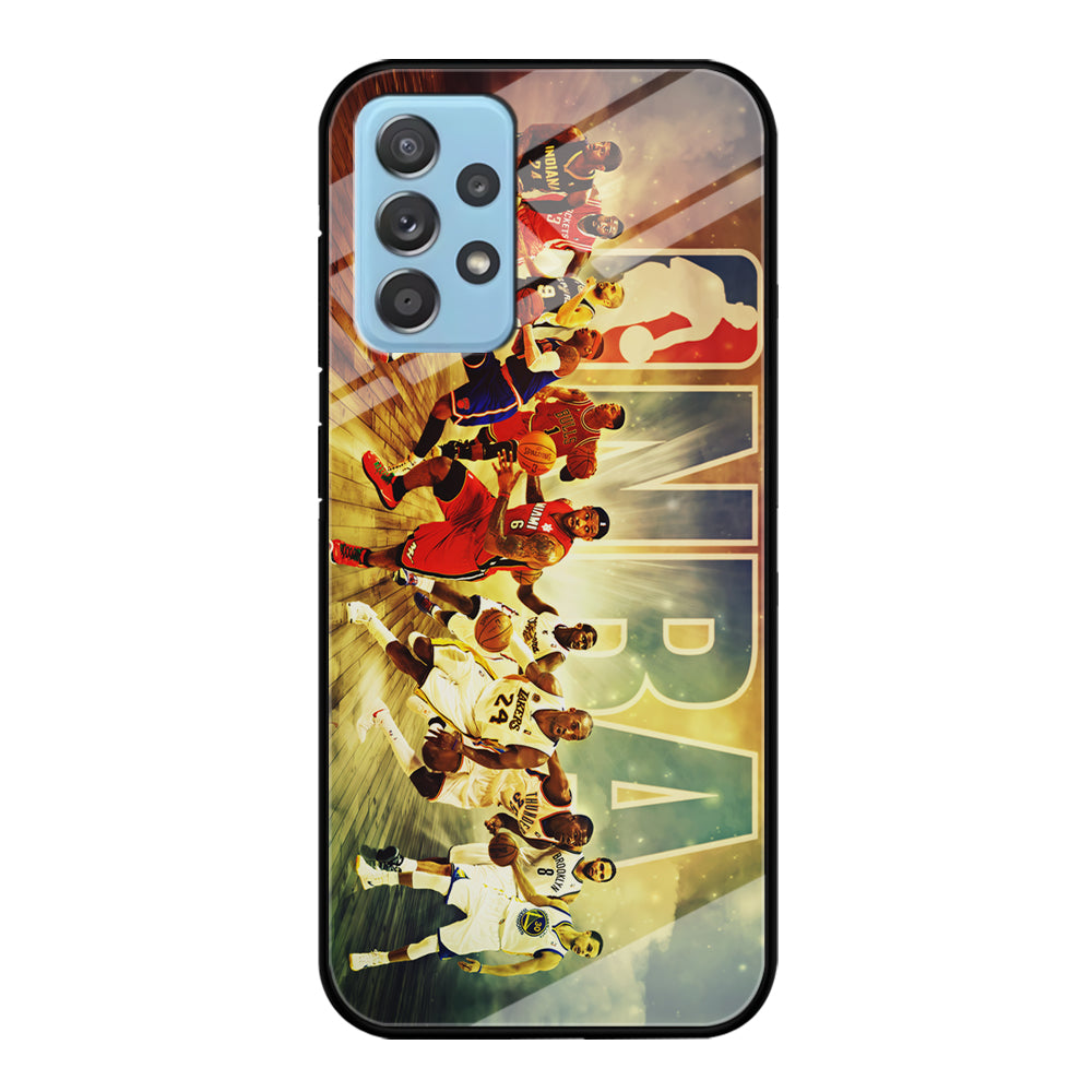 NBA Players Stars Samsung Galaxy A72 Case-Phone Case-Tempered Glass Case-Altracase