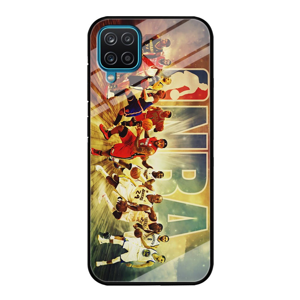 NBA Players Stars Samsung Galaxy A12 Case-Phone Case-Tempered Glass Case-Altracase