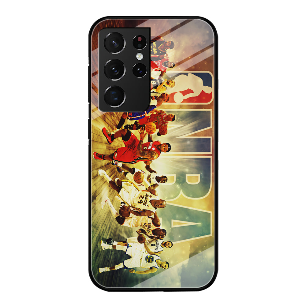 NBA Players Stars Samsung Galaxy S21 Ultra Case-Phone Case-Tempered Glass Case-Altracase