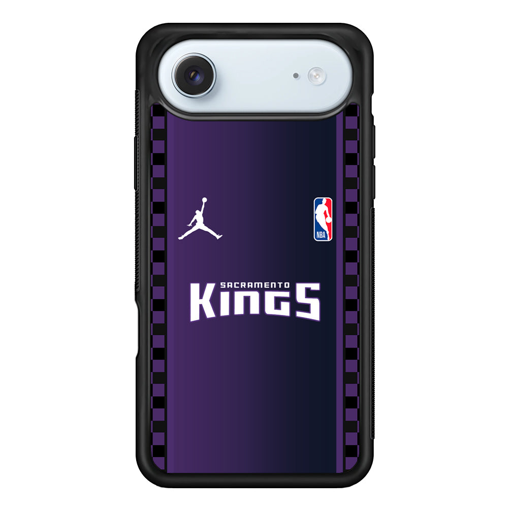 NBA Sacramento Kings Purple Jordan iPhone 17 Air Case - Altracase