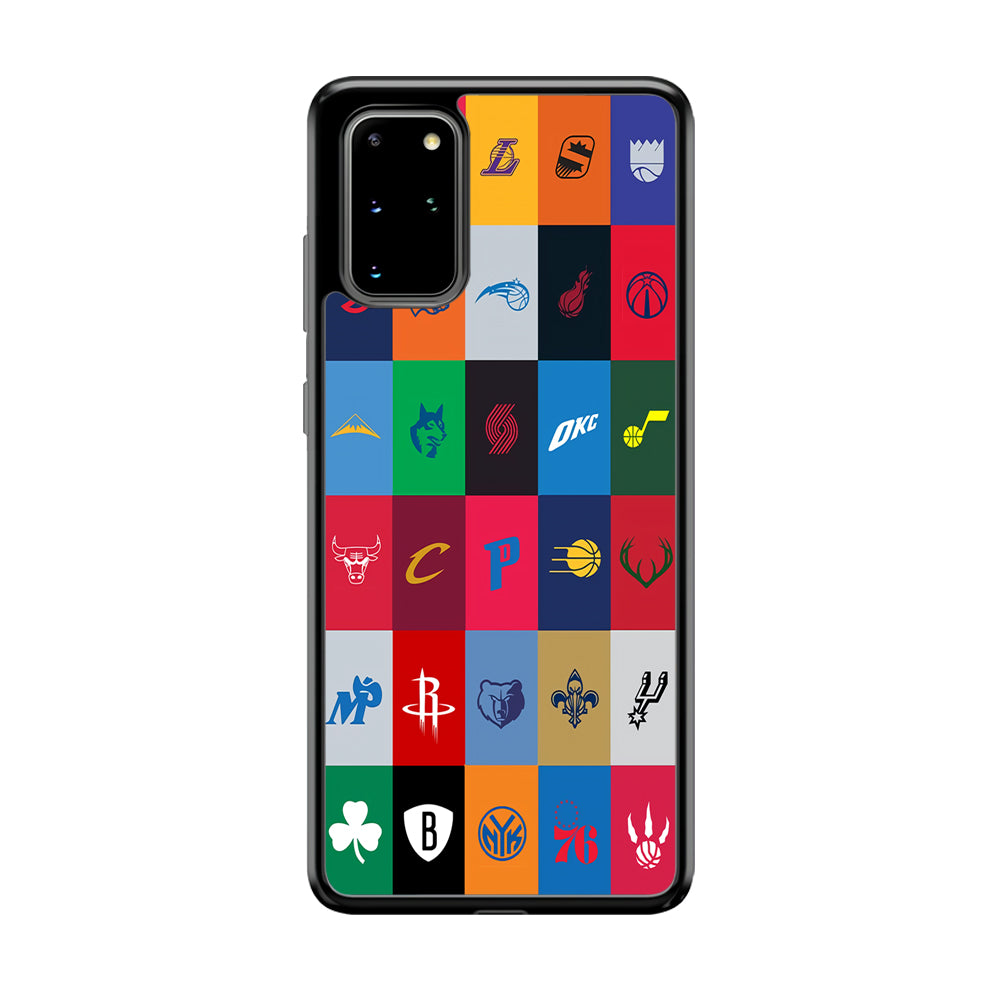 NBA Team Logos Samsung Galaxy S20 Plus Case-Phone Case-Tempered Glass Case-Altracase