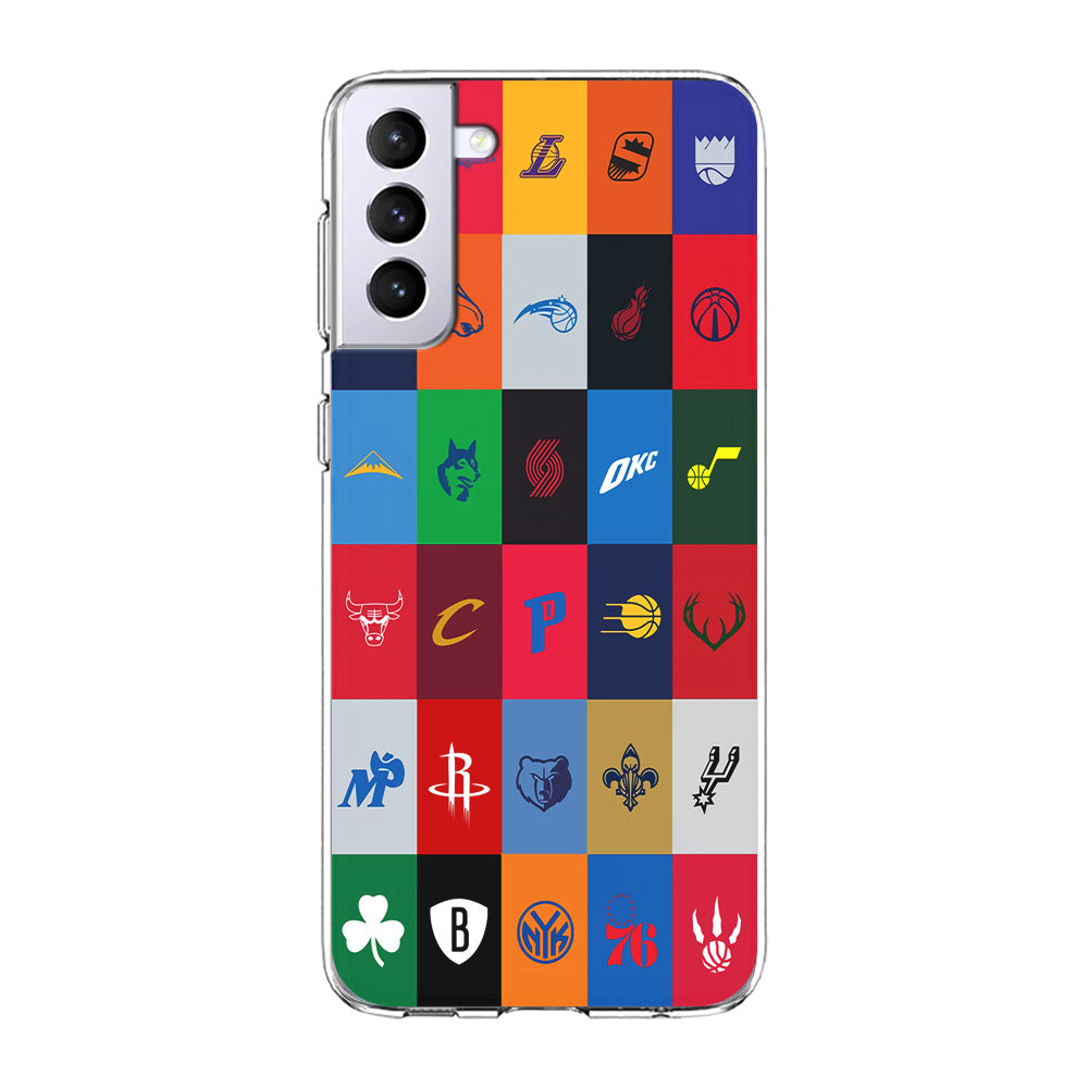 NBA Team Logos Samsung Galaxy S24 Plus Case-Phone Case-Clear Soft Case-Altracase