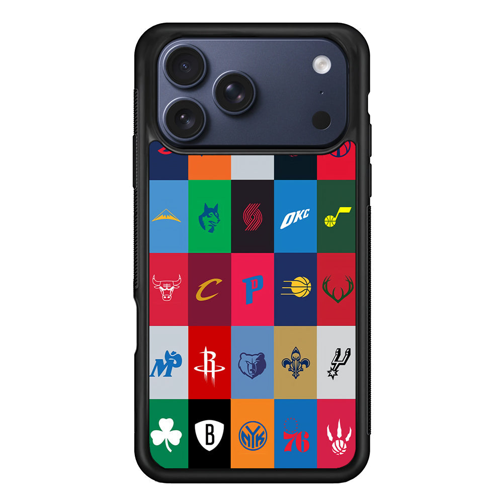 NBA Team Logos iPhone 17 Pro Max Case - Altracase