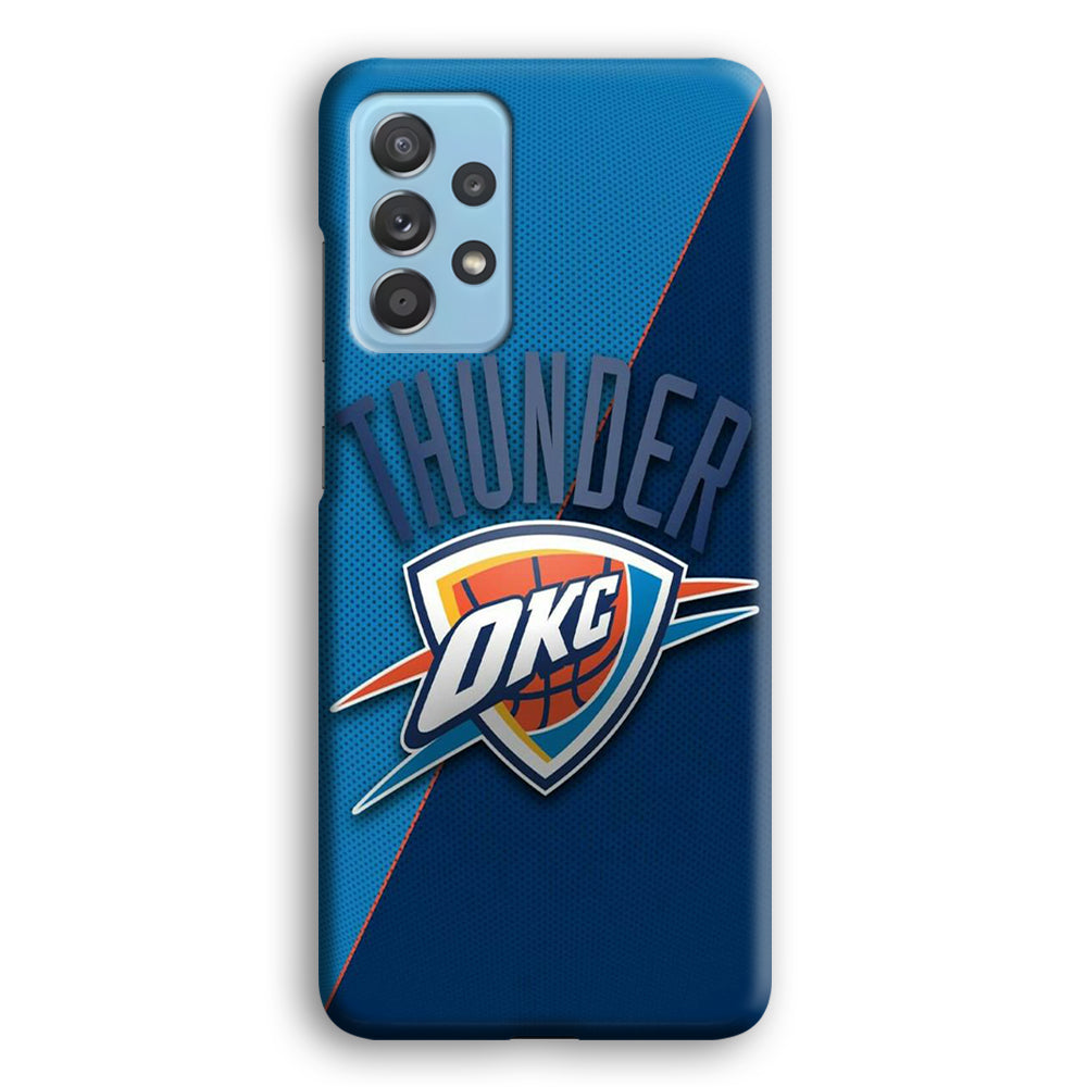NBA Thunder Basketball 001 Samsung Galaxy A72 Case-Phone Case-3D Case-Altracase