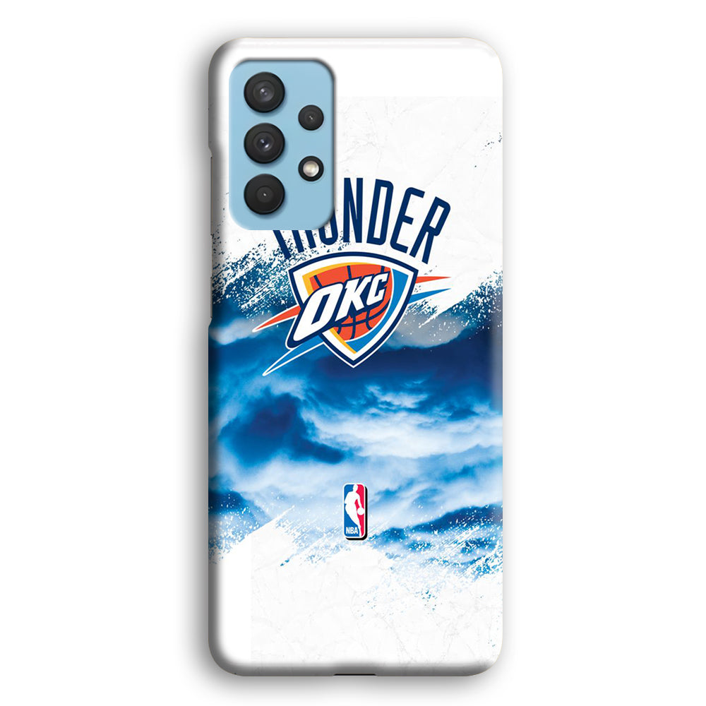 NBA Thunder Basketball 002 Samsung Galaxy A32 Case-Phone Case-3D Case-Altracase