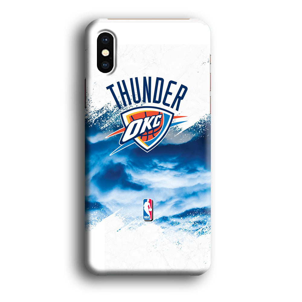 NBA Thunder Basketball 002 iPhone Xs Case-Phone Case-3D Case-Altracase