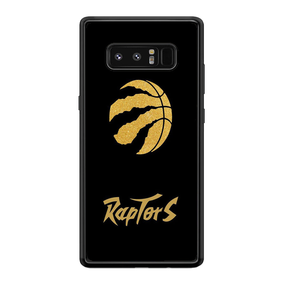 NBA Toronto Raptors Basketball 001 Samsung Galaxy Note 8 Case-Phone Case-Rubber Black (2D Case)-Altracase