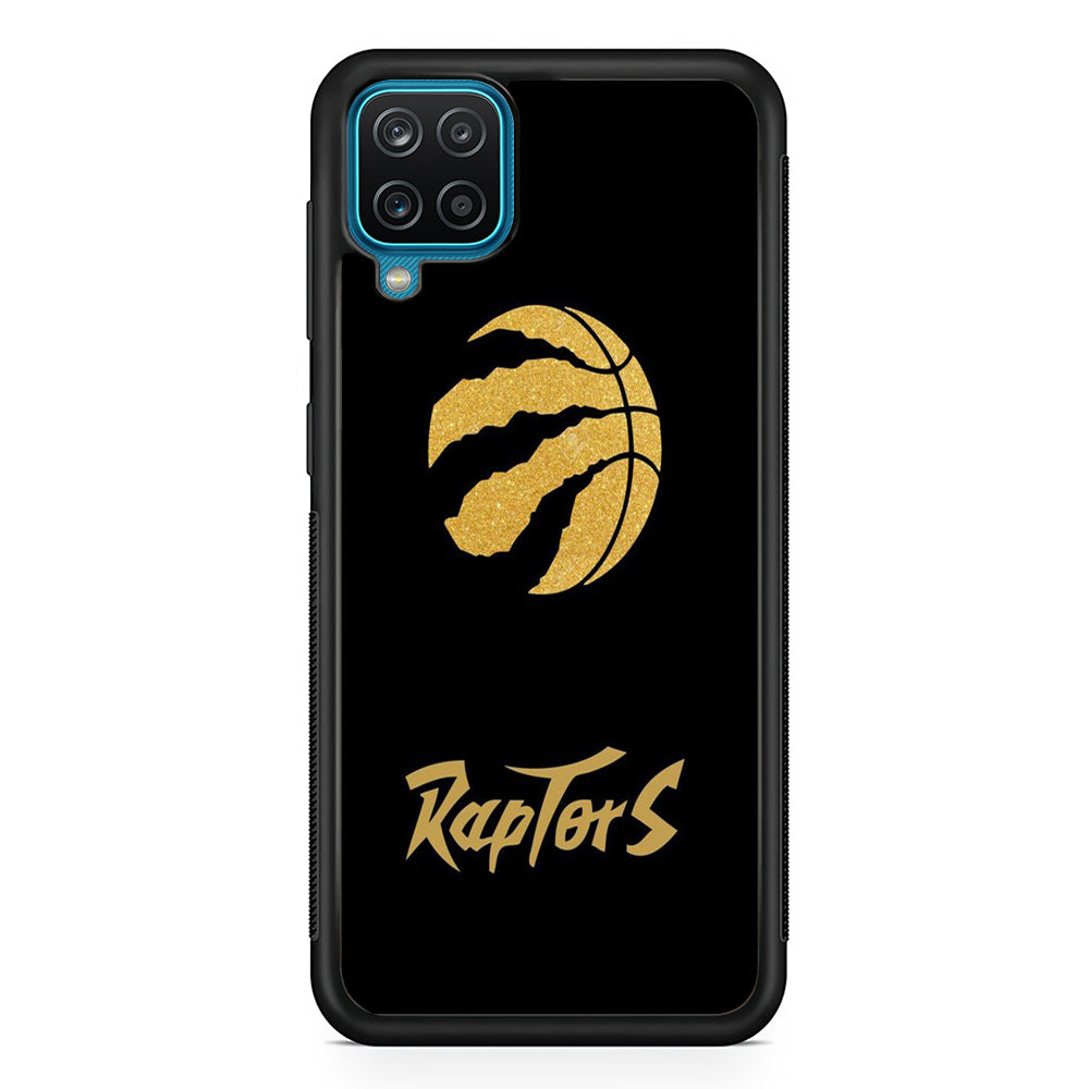 NBA Toronto Raptors Basketball 001 Samsung Galaxy A12 Case-Phone Case-Rubber Black (2D Case)-Altracase