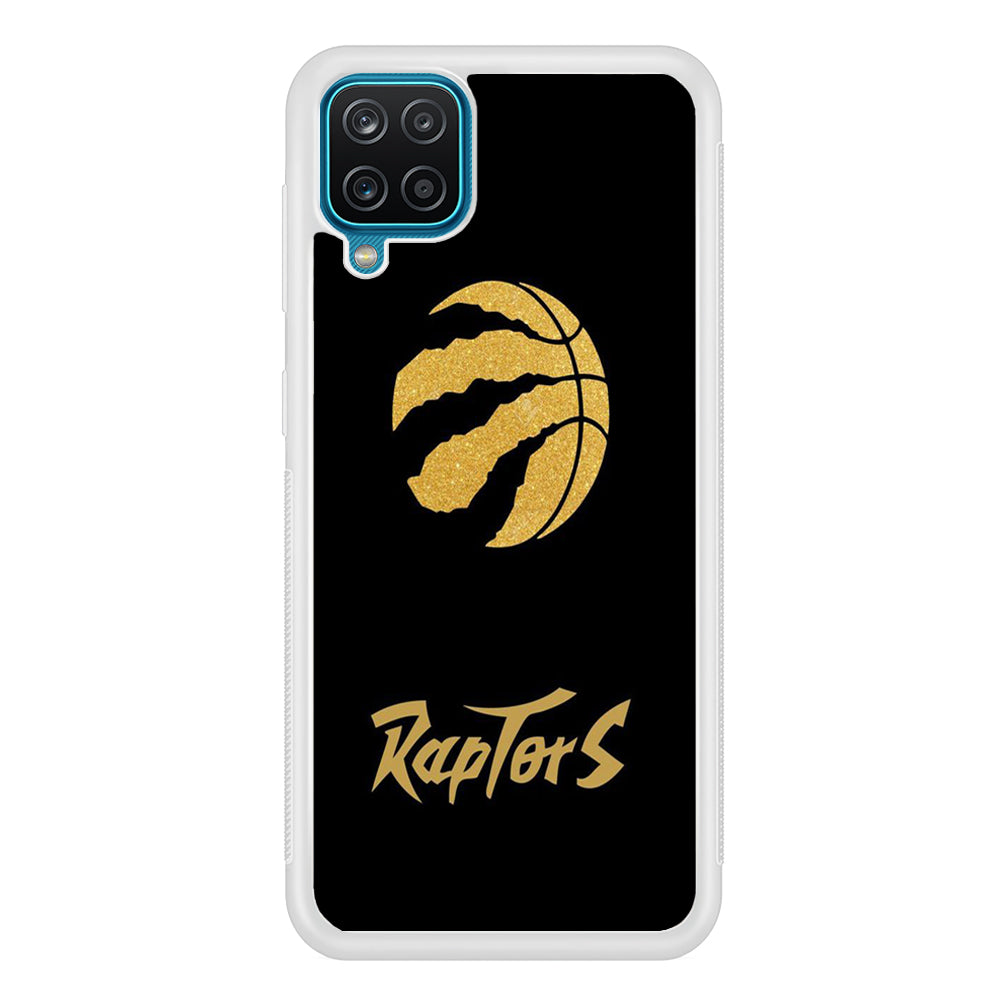 NBA Toronto Raptors Basketball 001 Samsung Galaxy A12 Case-Phone Case-Rubber White (2D Case)-Altracase