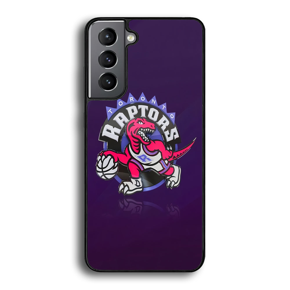 NBA Toronto Raptors Basketball 002 Samsung Galaxy S21 Case-Phone Case-Rubber Black (2D Case)-Altracase