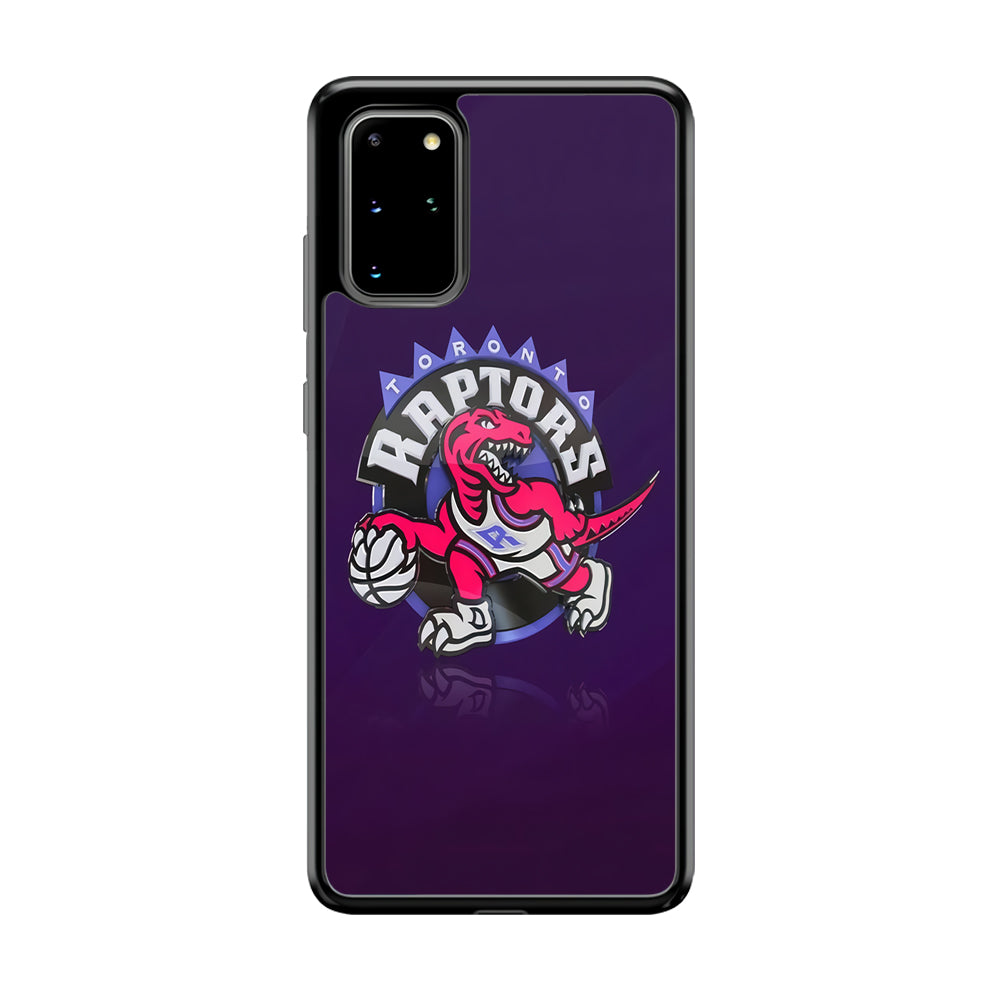 NBA Toronto Raptors Basketball 002 Samsung Galaxy S20 Plus Case-Phone Case-Rubber Black (2D Case)-Altracase