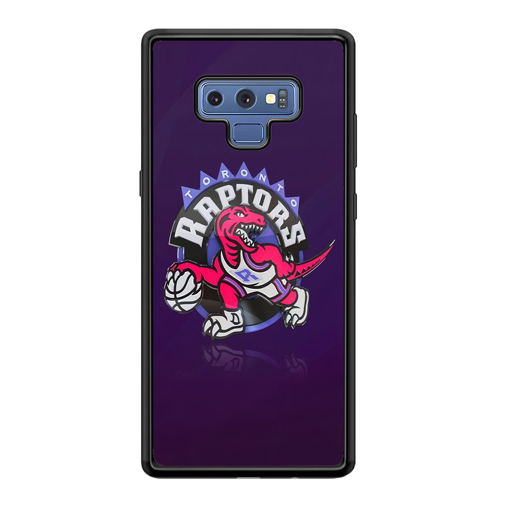 NBA Toronto Raptors Basketball 002 Samsung Galaxy Note 9 Case-Phone Case-Rubber Black (2D Case)-Altracase