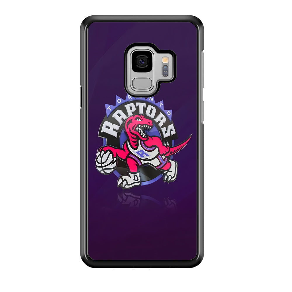 NBA Toronto Raptors Basketball 002 Samsung Galaxy S9 Case-Phone Case-Rubber Black (2D Case)-Altracase