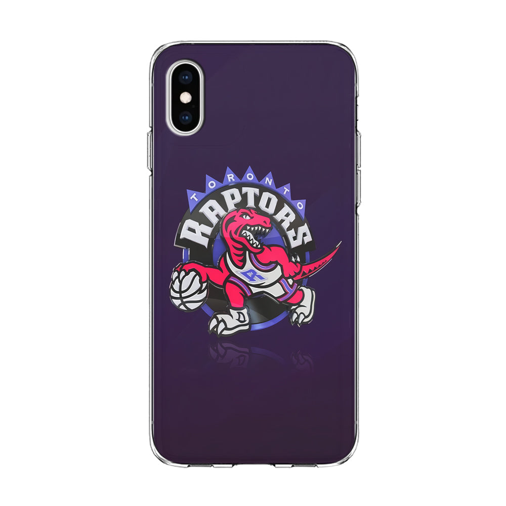 NBA Toronto Raptors Basketball 002 iPhone Xs Case-Phone Case-Clear Soft Case-Altracase